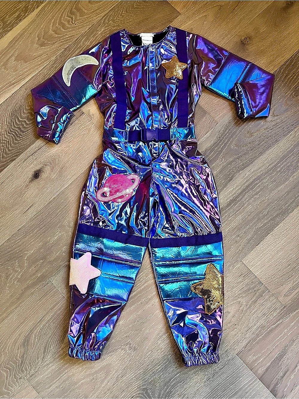 Pottery Barn Kids Cosmic Astronaut Costume Girls 4-6Y Like New Condition